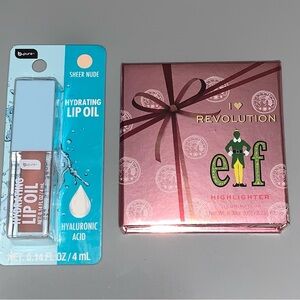 NWT. Highlight & Lip Oil Bundle.